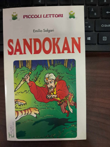 Sandokan (olasz nyelven, knnytett olvasmny)