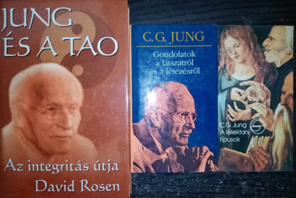 (3db) C. G. Jung knyvcsomag: Gondolatok a ltszatrl s a ltezsrl / A llektani tpusok ltalnos lersa / Jung s a Tao - Az integrits tja