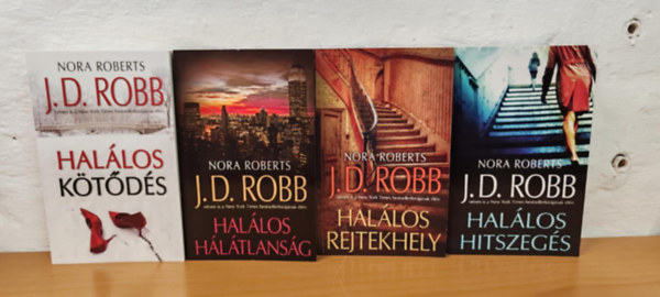 J. D. Robb knyvcsomag