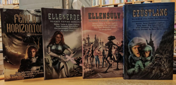 4 db Cherubion Science Fiction Antolgia: Ezstlnc + Ellensly + Ellenrdek + Fny a Horizonton