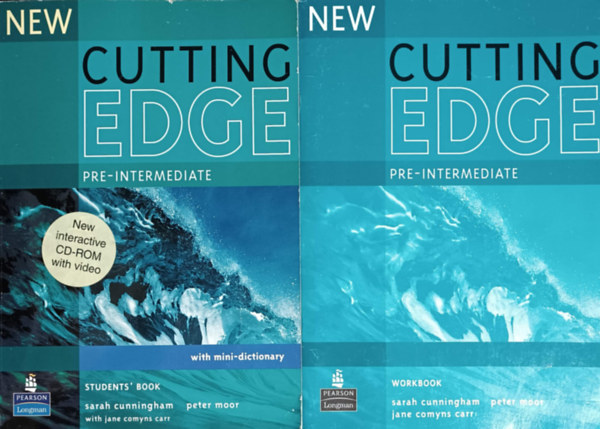 New Cutting Edge Pre-Intermediate Students' Book, with mini-dictionary + Workbook