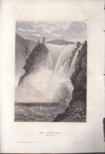 Der Topp-Fall (Gta-Canal) (A Topp-vzess, Gteborg, Svdorszg, Eurpa) (16x23,5 cm lapmret eredeti aclmetszet, 1856-bl)