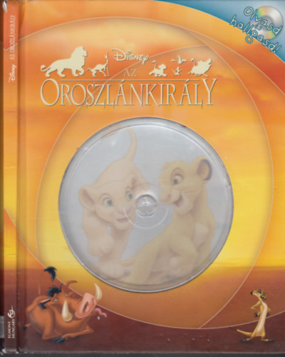 Pnya Judit  (szerk.) - Disney Az Oroszlnkirly (Olvasd s hallgasd) - CD NLKL!