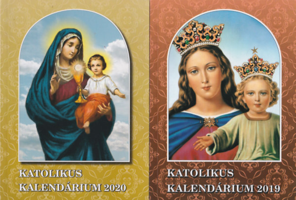 2 db Katolikus Kalendrium 2019 , 2020
