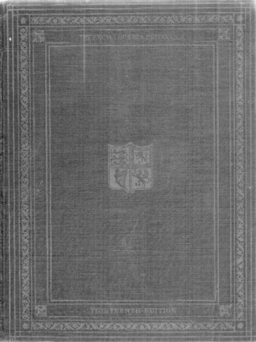 The Encyclopaedia Britannica vol 31-32 Paci to Zuyd and Index
