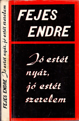 J� est�t ny�r, j� est�t szerelem