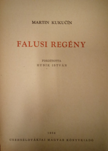 Falusi regny