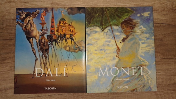 2 k�tet a Taschen sorozat�b�l: Monet, Dal�