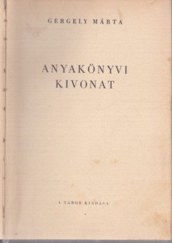 Anyaknyvi kivonat