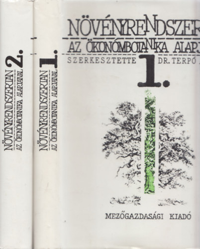 Nvnyrendszertan az konmbotanika alapjaival I.-II.