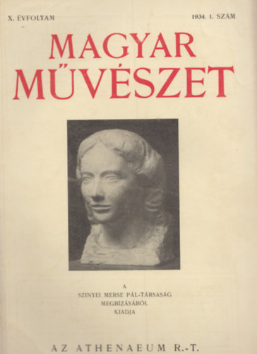 Magyar Mvszet X. vfolyam 1934. 1. szm