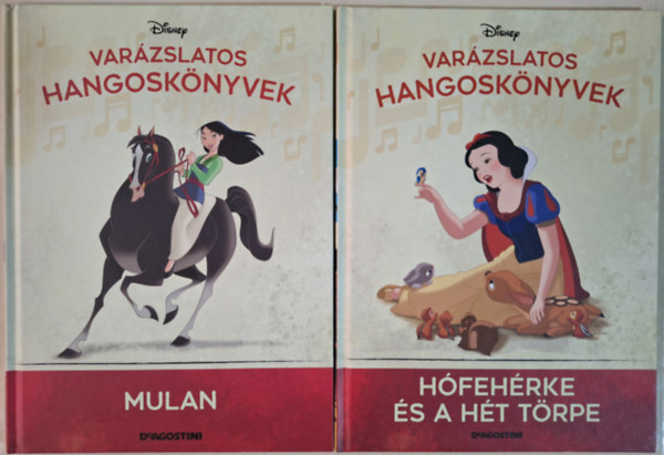 Mulan - Varzslatos hangosknyvek 34. + Hfehrke s a ht trpe - Varzslatos Hangosknyvek 2.