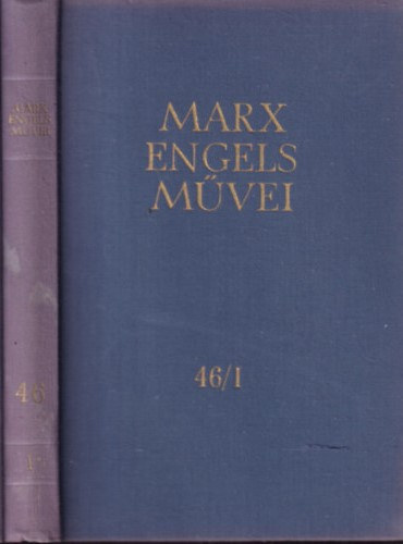 Marx s Engels mvei-46/1. ktet