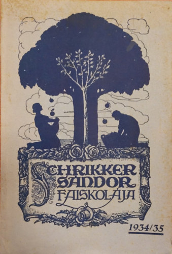 Schrikker Sndor faiskolja 1936/37