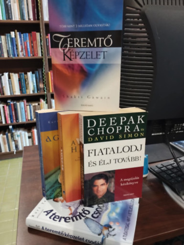 Lynn Grabhorn, Chopra, D.-Simon, D. Kurt Tepperwein - Ezotria knyvcsomag 5 darabos KNYVMENT AJNLAT: A teremt kpzelet csodi, A gazdagsg forrsa, A vonzs hatalma, Fiatalodj s lj tovbb, Teremt kpzelet