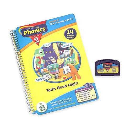LeapPad Phonics Program - Lesson 2 - Tad's Good Night (Without audio)