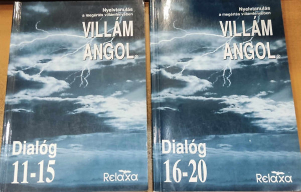 2 db Villm Angol: Dialg 11-15 + Dialg 16-20 (Relaxa)