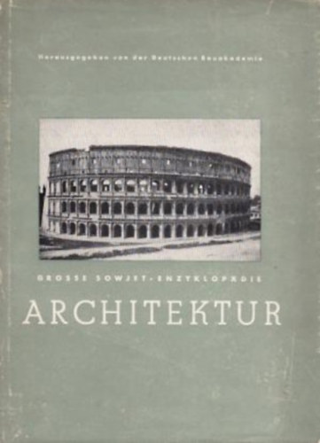 Architektur - Grosse Sowjet Enzyklopadie
