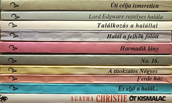 Agatha Christie knyvcsomag