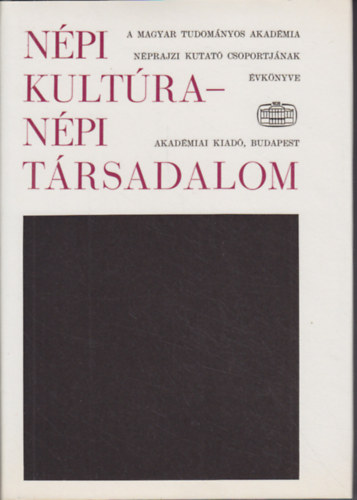 Paldi-Kovcs Attila  (szerk.) - Npi kultra - npi trsadalom XV.