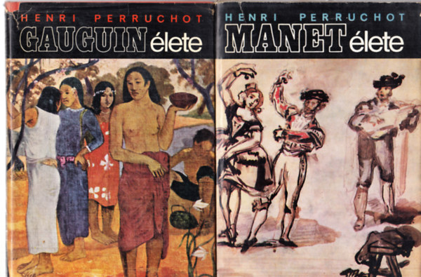 2 db. Perruchot knyv: Manet lete + Gauguin lete