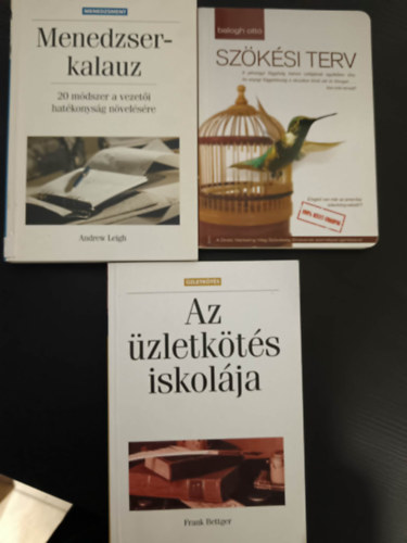 Menedzserkala�z+Az �zletk�t�s iskol�ja+Sz�k�si terv