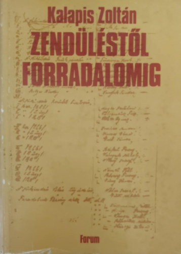 Zendlstl a forradalomig