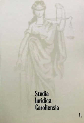 Studia Iuridica Caroliensia 1.