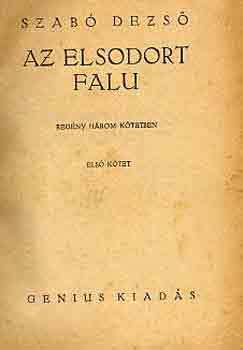 Az elsodort falu I-III.