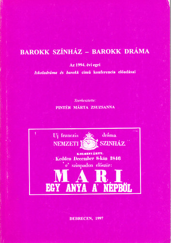 Barokk sznhz-barokk drma
