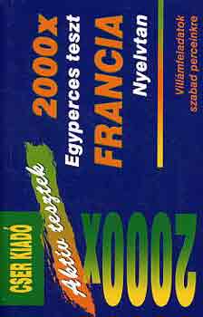 2000 X Egyperces teszt Francia nyelvtan