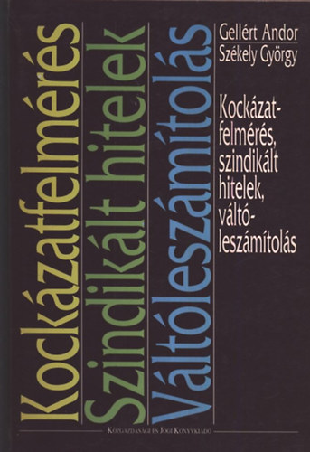 Gellrt Andor; Szkely Gyrgy - Kockzatfelmrs, szindiklt hitelek, vltelszmtols