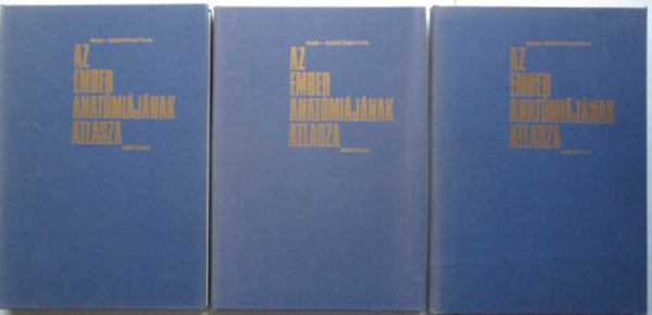 Az ember anatmijnak atlasza I-III.