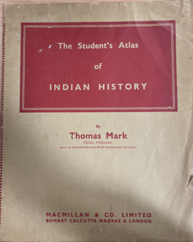 The Student's Atlas of Indian History
