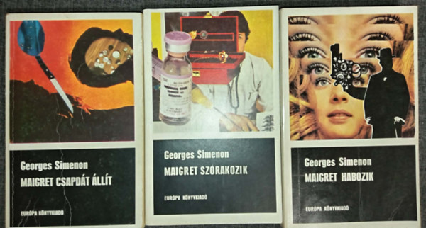 Maigret csapd�t �ll�t + Maigret sz�rakozik + Maigret habozik (3m�)