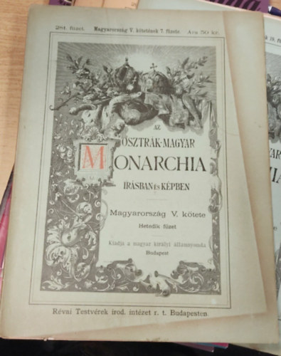 Az Osztr�k-Magyar Monarchia �r�sban �s k�pben - Magyarorsz�g V. k�tete - 7. f�zet