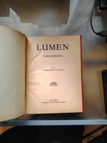 Flammarion Camille - Lumen (Vilgossg)