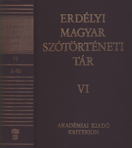 Erdlyi magyar sztrtneti tr VI. (K-Ki)
