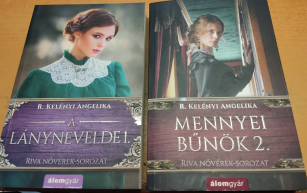 R. Kelnyi Angelika - Riva nvrek-sorozat: A lnynevelde 1-2.  (2 m)