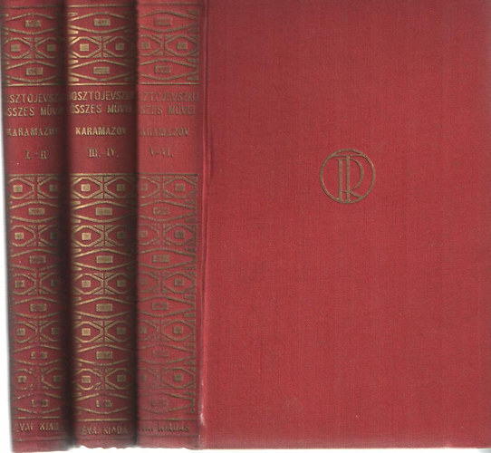Fjodor Mihajlovics Dosztojevszkij - Karamazov testvérek I-VI. (3 kötetben)