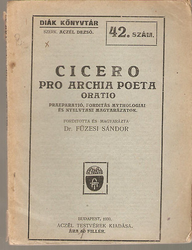 Cicero - Di�k k�nyvt�r 42. sz�m