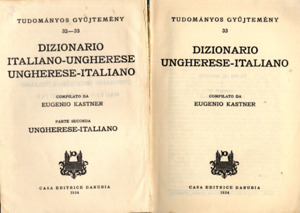 Dizionario Ungherese-Italiano (Magyar-olasz sz�t�r)