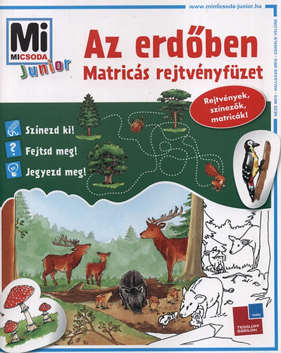 Az erdben - Matrics rejtvnyfzet