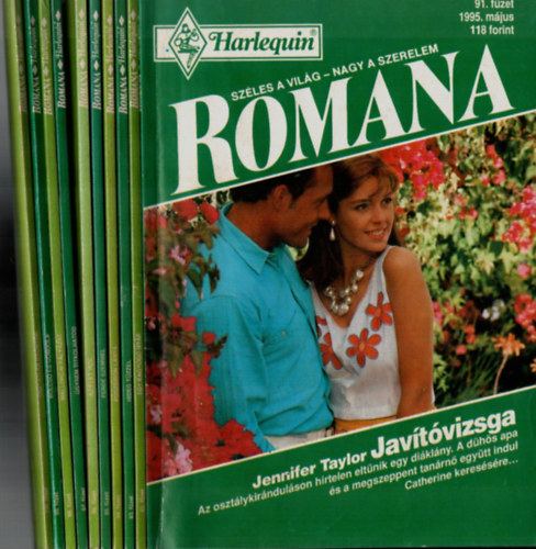 10 db Romana magazin: (91.-100. lapszmig, 1995/05-1995/09, 10 db., lapszmonknt)