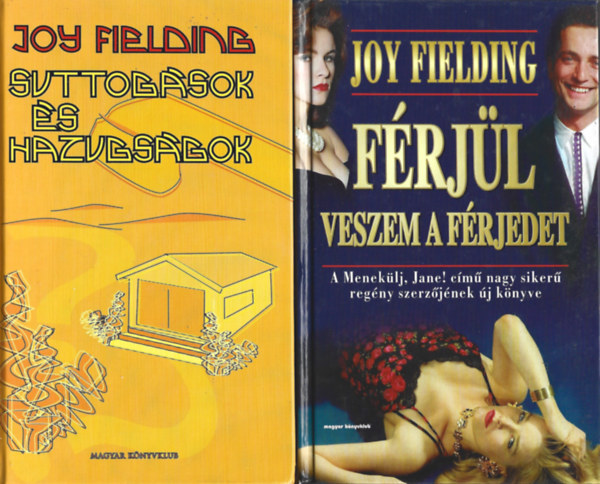 2db k�nyv Fielding k�nyv.:F�rj�l veszem a f�rjedet, Suttog�sok �s hazugs�gok