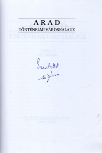 Arad: T�rt�nelmi v�roskalauz