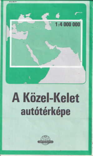 A Kzel-Kelet auttrkpe 1:4 000 000 / Middle East Automap / Naher Osten Autoplan