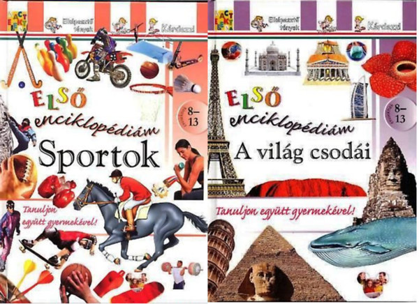Els enciklopdim : Sportok + A vilg csodi  ( 2 ktet )