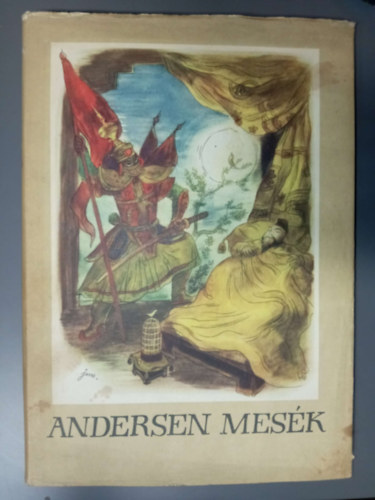 Andersen mes�k (J. M. Szancer Eg�szoldalas, sz�nes illusztr�ci�val �s fekete-feh�r sz�vegk�zti grafik�kkal)