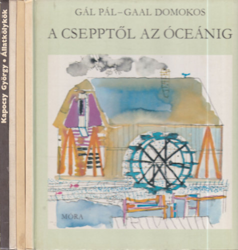 4 db. ifjsgi ismeretterjeszt ktet (A csepptl az cenig + Ezerfle aut + Hd a foly felett + llatklykk)